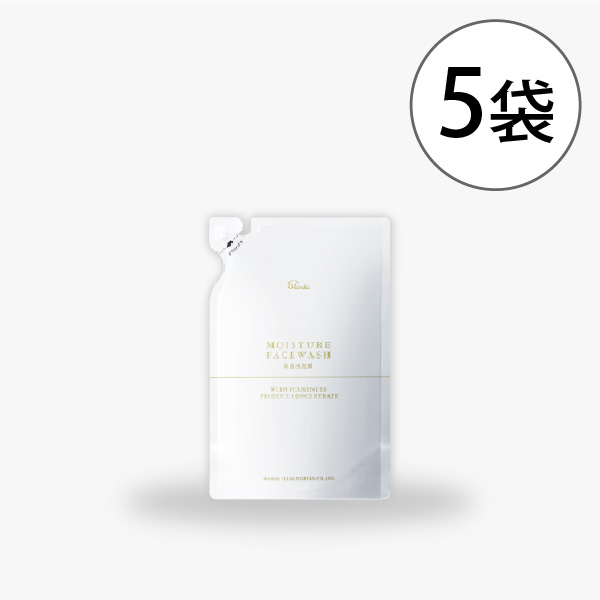 【20％OFF】保湿泡洗顔詰め替え用5袋