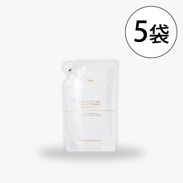 【20％OFF】保湿泡ボディウォッシュ詰め替え用5袋