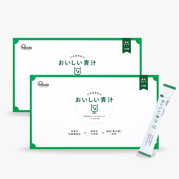 【約20％OFF】おいしい青汁 2箱セット