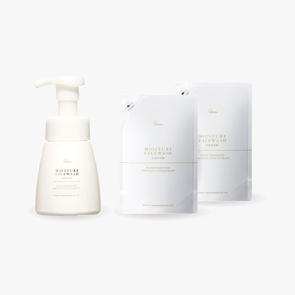 【約15％OFF】保湿泡洗顔本体1本＋詰め替え用2袋