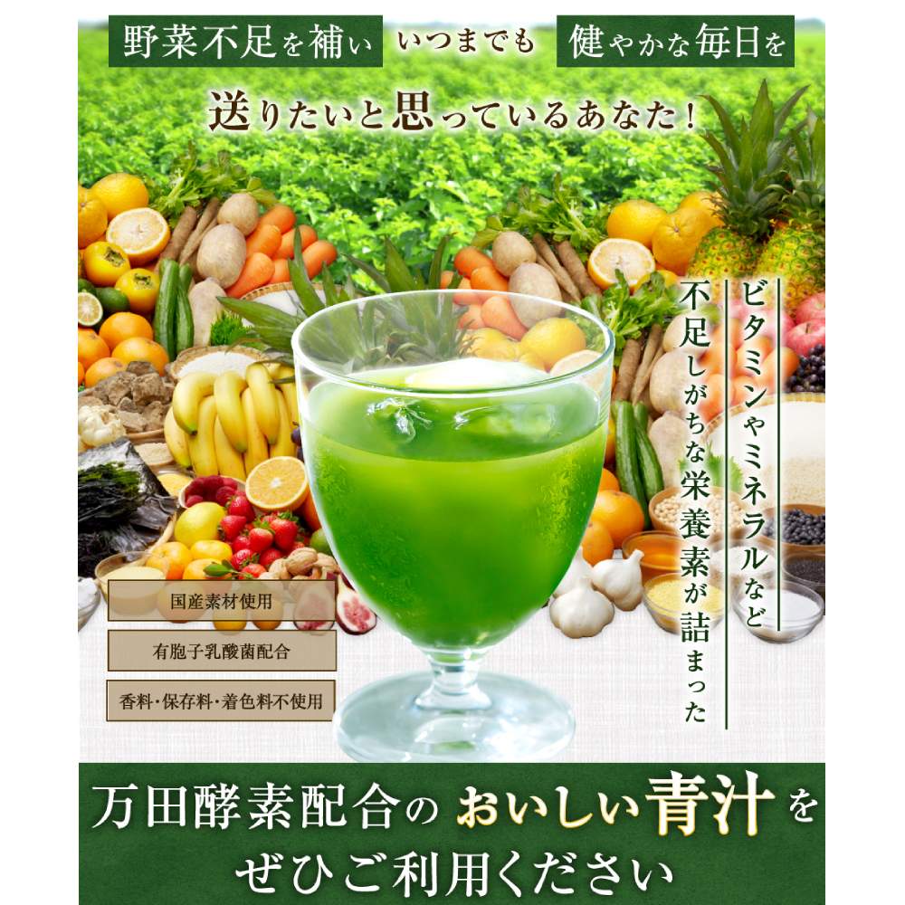 【Bコース】甘酒と青汁で元気と栄養をチャージセット