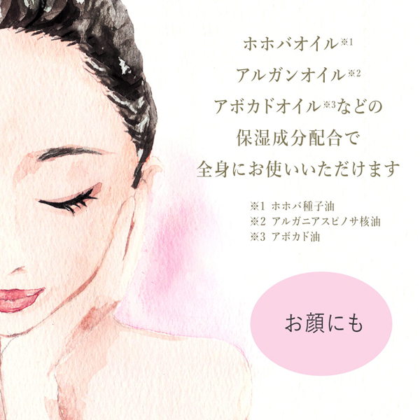 全身にお使いいただけます